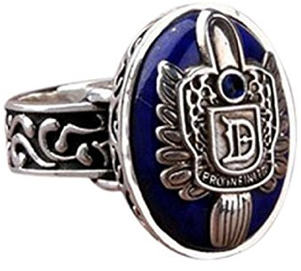 OUTLETISSIMO VAMPIRE DIARIES RING DAMON SALVOR SERIE TV VAMPIRI AMULECHT NEU GRÖSSE 9 USA
