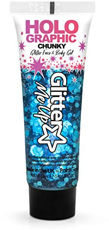 PaintGlow Lot de 20 gels holographiques pour le visage et le corps 12 ml