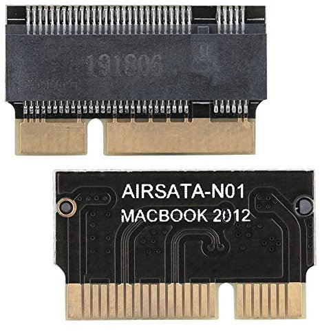 ASHATA SATA M. 2 a para Tarjeta adaptadora 2012, SSD SATA M.2 NGFF a para Disco Duro 2012 Adaptador sin Controlador Tarjeta Vertical Tarjeta Vertical Tarjeta Vertical SSD