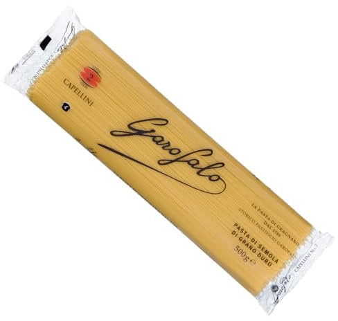 Garofalo Angel Hair Capellini Italian Dried Pasta, 500g (Pack of 1)