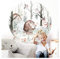 Little Deco Graz Design DL562 Sticker mural décoratif pour chambre d'enfant Motif animaux de la forêt 60 cm
