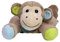 MiniFeet Affe für Wärmekissen- Kuscheltier Plüschtier Stofftier Spielzeug - kuschelig weich gegen Bauchweh - Geschenk für Baby Kinder Freunde Schulstart Einschulung