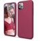 GOODVISH Cover iPhone 11 Pro 5.8'', Silicone Morbida Custodia con Fodera Microfibra, Protettiva Antiurto Antiscivolo Progettata per iPhone 11 Pro Case, Rosa Rosso