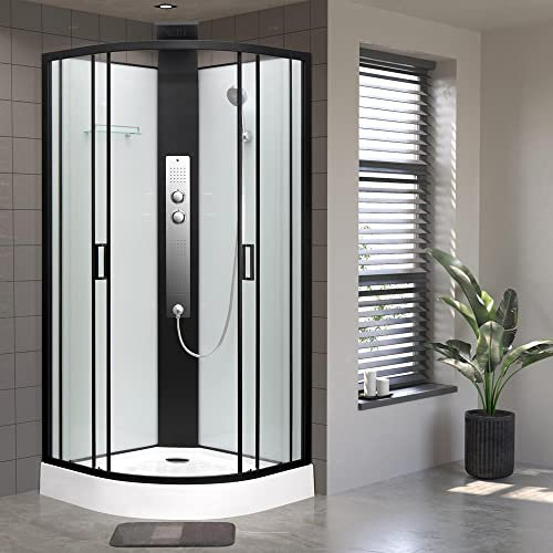 Vidalux Kontrast TS 900 x 900 Quadrant Hydro Shower Cabin