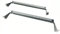 Metamas Lab - 2 Pack 1U Horizontal 19-Inch Rack Mount Cable Management Support Bar Bracket Cross Bar Panel Black 1U Cable Manager-T Hook Type-Made in Taiwan