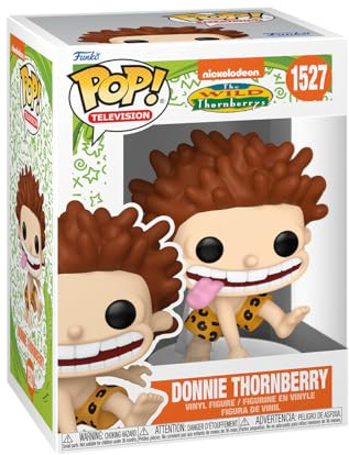 Funko POP! TV: Nick Rewind - Donnie Thornberry - Nickelodeon Slime | Offizielles Ad Icons Merch - Vinyl Sammelfigur als Regal Deko - Geschenkidee zum Geburtstag für Fans und Sammler