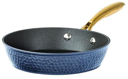 Granitestone 10 Inch Non Stick Frying Pans Nonstick Frying Pan Skillet Nonstick Pan, Large Non Stick Pan, Induction Pan, Kitchen Pans, Dishwasher Safe, Navy Blue
