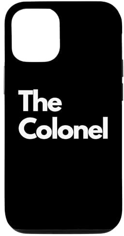 Hülle für iPhone 14 The Colonel - Lustige minimalistische Titel