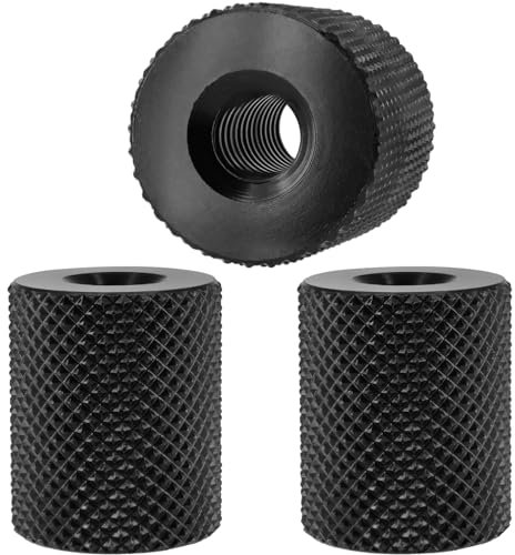 Camera Screw Converter 1/4 to 1/4, BENACES 3-Pack 1/4inch Female to Female Tripod Nut Connectors, 1/4 Female Double Threaded Hole Adapter for Magic Arms, Tripods