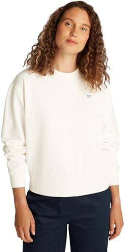Tommy Hilfiger Damen Sweatshirt Contrast Flag Regular Fit