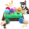 Lepawit Hundespielzeug,Quietschend Interaktives Hundespielzeug,Intelligenzspielzeug Plüschtier für große Mittlere und Kleine Hunde(Pilze,7er Pack)