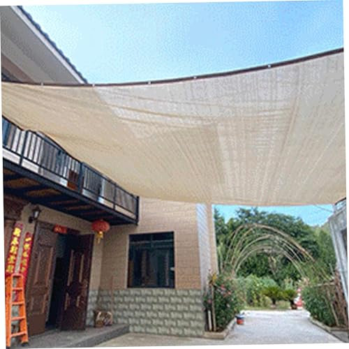 Vele d'ombra, protezione UV in tessuto ombreggiato di grandi dimensioni HDPE ombre HDPE con annegello e bordo sottile a prova di polvere a lunga durata per esterni per esterni per piante, giardino, c