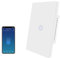 UseeLink Interruttore luce intelligente, interruttore luce Zigbee, Interruttore a parete ZigBee, compatibile con Alexa, Google, scatola 503, cavo neutro richiesto (1 Gang)