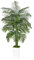 TXABL Künstliche Goldene Palme 180cm, kunstbaum groß palmen künstliche pflanzen wie echt, UV-beständige Falsche Tropische Pflanze für Haus Wohnzimmer Schlafzimmer Büro Balkon Garten Decor(Weiß, 180CM)