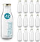 Espirito Rebelde Lot de 12 Bouteilles en Verre Vides de 750 ml avec Couvercle | Bouteilles en Verre pour Jus, Lait, Barbecue, Sauces | Idéales pour Pique-niques, Mariages et Fêtes