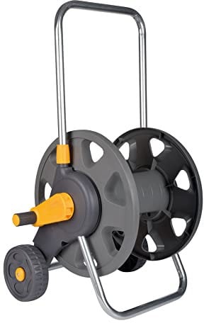 Hozelock - Carro portamangueras para 60 m de 12,5 mm - incluye 2 conectores para manguera de 15 mm