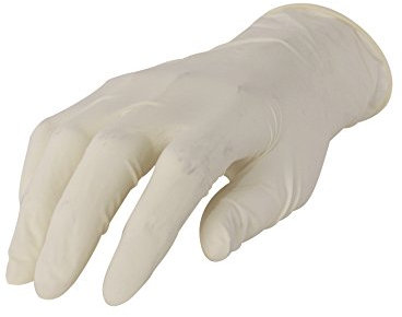 MST-DESIGN Handschuhe - Latex I ungepudert I Gr. L I Dispender-Box 100 Stück I Einweg-Handschuhe I Lackieren Lackierzubehör I Schutz