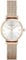 Emporio Armani Uhr für Damen , Zweizeiger Uhrwerk, 32MM Rose Gold Edelstahlgehäuse mit einem Edelstahlarmband, AR1956
