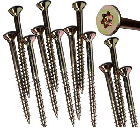 Torx Spanplattenschrauben 4,5 x 45 mm, Dresselhaus JD79, I-Stern, 500 Stk/Paket