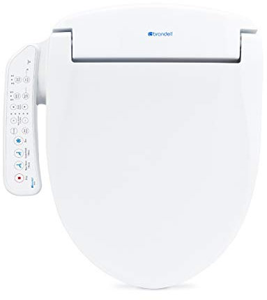 Bidet Brondell rund Swash SE400 Beheizter Toilettensitz Seite Panel Kontrolle Nachtlicht Hygiene Jet Wash