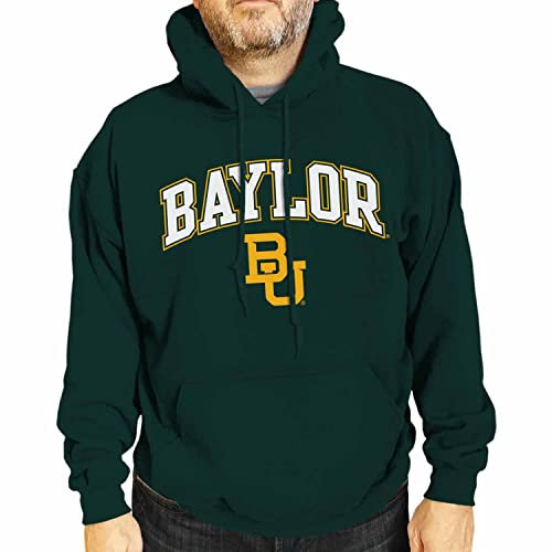 Campus Colors NCAA Kapuzen-Sweatshirt mit Aufdruck Arch & Logo, langärmelig, Unisex, Team-Farbe, Medium