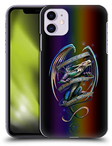 Head Case Designs Officially Licensed Anne Stokes Survive The Reality Dragon Fantasy Hard Back Case Compatible With Apple iPhone 11