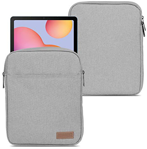 NAUC Sleeve Hülle Tasche kompatibel mit Samsung Galaxy Tab S11 S10 S9 / FE S8 S7 Lite 11 Zoll Tablet Hülle Schutzhülle Grau Schwarz Case Notebook Cover, Farben:Grau