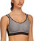AGONVIN Damen Sport BH Starker Halt Große Brüste Acvive High Support Lauf Fitness Yoga Bra Grey 80D