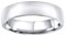 SILVEGO Damen und Herren Ehering aus Edelstahl poliert 5 mm breit