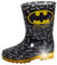 DC Comics Scarpe da neve per bambini Batman Light Up Wellington Stivali da pioggia, Nero , 32 EU