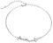 Waysles Damen Armband Kreuz 925 Sterling Silber Verstellbare Glaube Kreuz Armband Religiöse Schmuck Armkettchen Geschenke für Frauen Mädchen Kinder