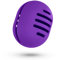 Fauxomor Respirant Porte-éponge de Maquillage pour les Voyages,Support Eponge Maquillage en Silicone Incassable Amical Pour la Peau,étui Portable pour tous Les Types Beauty Blender,Cristal Violet