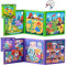 shineFinder 90 Teile Magnetspiel Puzzle - reisespiele Kinder ab 3 4 5 Jahre - fur beschäftigung im Flugzeug/autofahrt Kinder (2 Stück, Dino+Beruf)