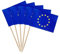 stidsds 100pcs National Zahnstocher Flagge C (EU)