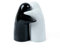 Saleros de cocina de abrazo, saleros de mesa de cerámica, set salero y pimentero color blanco y negro con forma de fantasmita, apto para salero y azucarero cocina