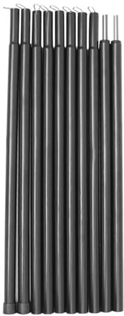 Tent Pole, Adjustable Camping Awning Poles Tent, Tent Tarp Poles Set, Camping Accessories Poles Rods For Sunshade Sail, Beach Tent Sunshade Hammock, Canopies, Sunshade Tarpaulin