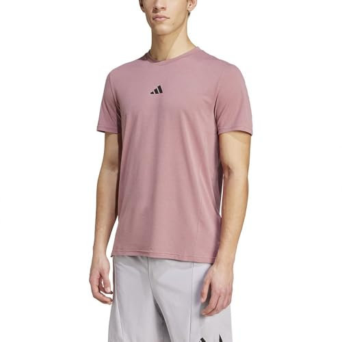 adidas T-shirt D4T, PRLOCR blanc/noir/rose - XXL