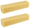 Schleifband Reinigungsblock, 2 Stück Gummi Schleifpapier, 200x40x40mm Reinigungsblock Schleifpapier Reiniger Schleifbandreiniger Reinigungstick für Reinigung von Longboard, Schleifband, Schleifpapier