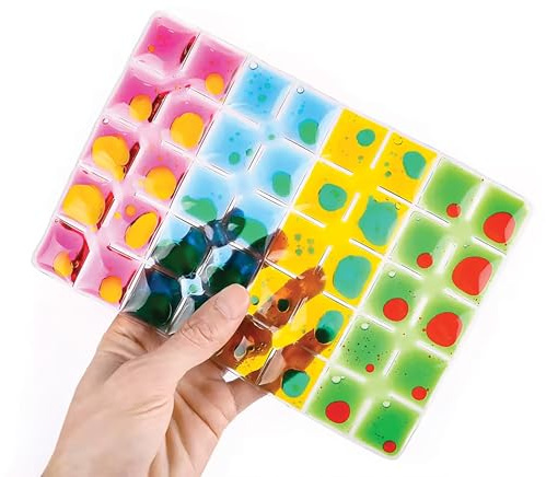 MagicMeadow Translucent Sensory Liquid Toy | Educational Special Needs | Stress Relief Shapes Designed for Sensory Development | Enriching Play & Exploration