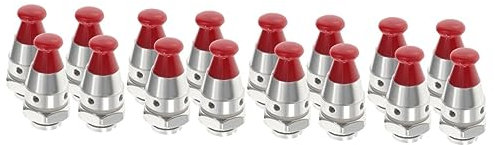 Gadpiparty 16stücke Druckkochtopf Sicherheitsventil Hochwertiges Druckbegrenzungsventil Für Gängige Schnellkochtöpfe Langlebig Und Rostfrei Einfache Installation Sicherer Betrieb