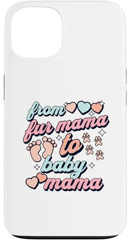 De maman à fourrure à maman enceinte enceinte Coque pour iPhone 13