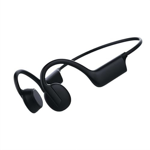 Auriculares de conducción ósea, Bluetooth 5.3 de oreja abierta, inalámbricos, IPx6 impermeable, altavoz de 16 mm, Bluetooth 5.3, auriculares de conducción ósea, auriculares de hueso, cómodo diseño de