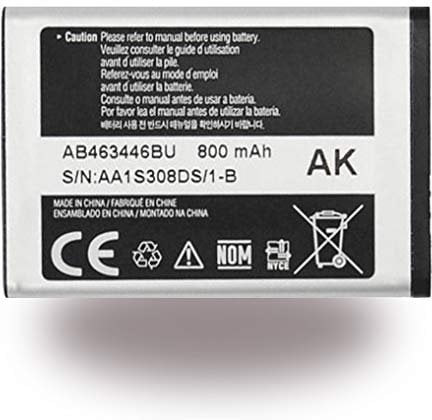 Samsung Batterie AB043446BECSTD compatible C130, X160, E250, X200,X210, X150, X300, X530, X520, E420, E250, C120, X120, C260 Cell, 750mA