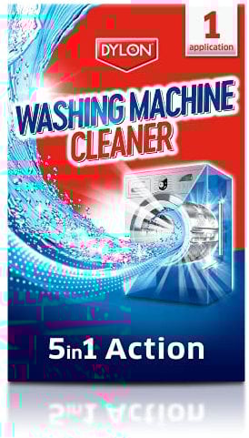Colour Catcher Dylon Washing Machine Cleaner 1 Use, 5-in-1 Washing Machine Cleaner, Freshener and Limescale Remover for Cleaning Washing Machines, Single Application Pack