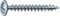 SPAX Rückwandschraube, 4,5 x 30 mm, 2000 Stück, Kreuzschlitz Z2, Rückwandkopf, Vollgewinde, 4CUT, WIROX A3J, 0281010450302