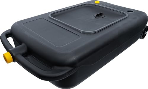 BGS 8554 | Bidon de collecte d’huile avec bec verseur | mobile | 40 l