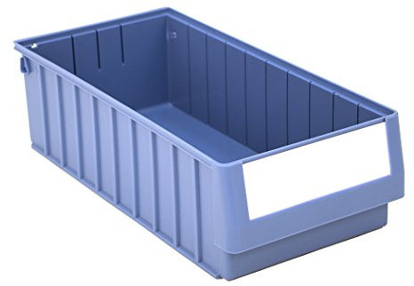 BITO Regalkästen RK5214, 23,4 x 14 x 50 cm, 6 Stück, blau, 1441