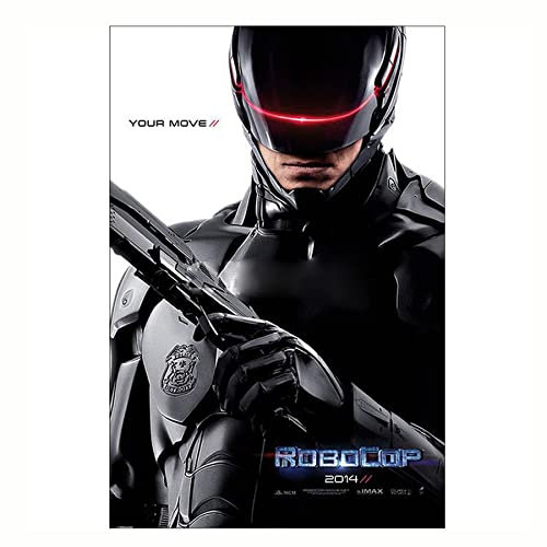 Close Up RoboCop 2014 Poster Teaser (61cm x 91,5cm) + 1 Traumstrand Poster Insel Bora Bora zusätzlich