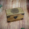 Budawi® Holztruhe Holzkiste Holzbox aus Mangoholz Motiv Blume des Lebens klein Schachtel Schatulle