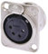 NEUTRIK - NC4FDL1 Xlr-Chassis Buchse, 4-Polig 145105